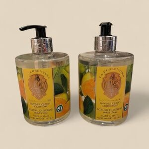 La Florentina Agrumi di Boboli Liquid Soap | 2 Pack | 16.5 oz Ea| Made in Italy